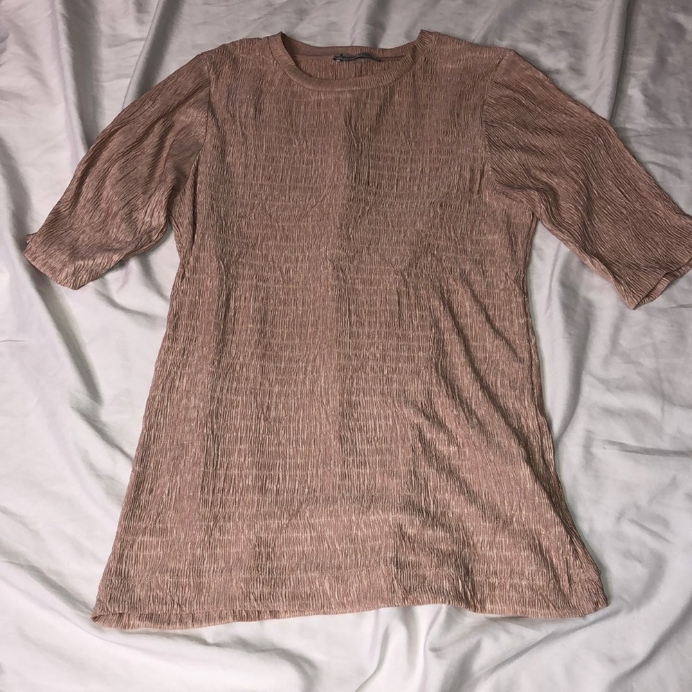 Light pink top